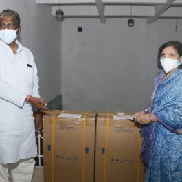 Distribution of 100 Oxygen Concentrator machines